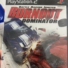 Burnout Dominator (PS2) – Brand New / Never Opened – Factory Sealed Damaged picture
