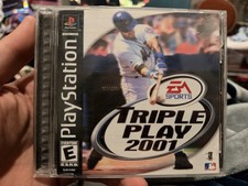 Sony Playstation 1 PS1 Triple Play 2001 CIB Cleaned & Tested picture