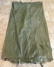 ORIGINAL 1943 WWII US ARMY OFFICER Canvas M1935 BEDDING ROLL CARTER BROS picture