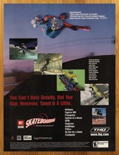 2000 MTV Sports Skateboarding PS2 Dreamcast PC Print Ad/Poster Video Game Art picture