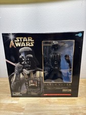 2002 Star Wars Darth Vader Kotobukiya ArtFx Vinyl Model Statue snap fit NIN picture