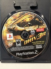 Driv3r (Sony PlayStation 2 PS2, 2004) Driver 3 Disc Only Scratches Tested picture