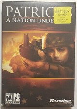 Patriots: A Nation Under Fire PC - New Open Box - Civil Unrest Shooter  picture