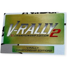 Sony PlayStation 1 PS1 Need for Speed V-Rally 2 Championship Memory Card Sticker picture