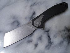 Kershaw Bracket Assisted Open Cleaver Pocket Knife 8Cr13MoV 3455X GFN Framelock  picture