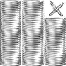 300PCS Split Key Rings, Key Rings Bulk for Keychain and Crafts, 1 Inch (25Mm) picture