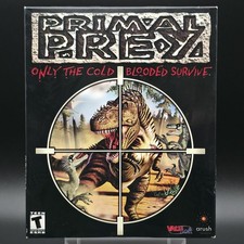 Primal Prey: Only The Cold Blooded Survive, 2001, Big Box, New & Sealed picture