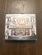 THE SIMS MEGA DELUXE 4 DISC COMPUTER PC VIDEO GAME picture