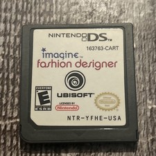 Imagine Fashion Designer Nintendo DS Video Game Cartridge Tested picture