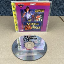 Museum Madness CD-ROM Game MECC Macintosh Compatible 772040748258 picture
