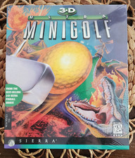 3D Ultra Mini Golf (1997) PC NEW Factory Sealed BIG BOX US Retail Store Edition picture