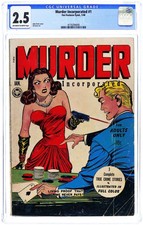 Murder Incorporated #1 CGC 2.5 1948 4170294009 picture