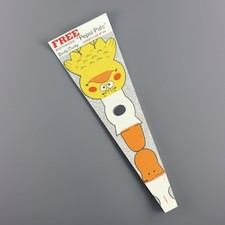 Vintage 1979 PEPSI PALS Yucky Ducky Soda Carton Stuffer Insert Paper Puppet Toy picture