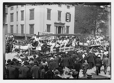 Labor Parade New York City 1908 Women's Trade Union League Horse Carriage picture