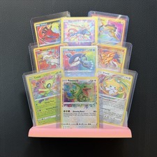 Pokemon Amazing Rare COMPLETE set [Vivid Voltage & Shining Fates] NM w/ Stand picture