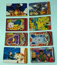 Pokemon Vintage (8) Holo Vending Machine Sticker Card Lot  picture