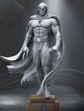 Moon Knight Fan Art Sculpture Model Kit size choices Unpainted/Unassembled picture