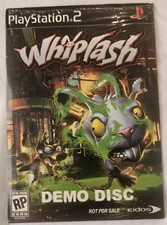 Whiplash Playstation 2 PS2 Promotional Demo Disc w/ Sleeve picture