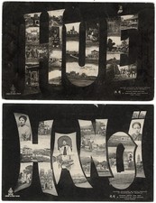 FRENCH INDOCHINA 2 P Dieulefils Postcards HUE HANOI Vietnam c1910 picture