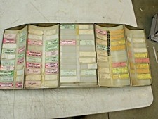 1956 1957 Wurlitzer 2000 / 2100 Wico Title Strip Holder Display Unit    picture