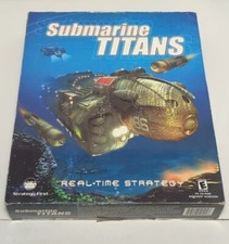 Submarine Titans Real-time Strategy (PC, 2000) Big Box Complete picture