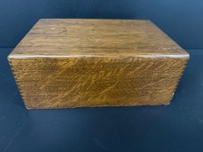 D M Ferry Flower Seeds Dovetailed Oak General Store Counter Advertising Box picture
