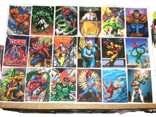 1994 FLAIR MARVEL ANNUAL 150 BASE CARD SET SPIDER-MAN X-MEN AVENGERS VENOM picture