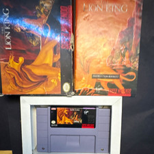 The Lion King (Super Nintendo SNES) NTSC-U/C w/ Box & Manual picture