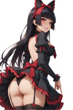 Rory Mercury Gate Waifu Weatherproof Anime Sticker 6