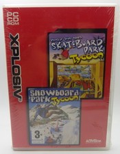 New Sealed Xplosiv Skateboard Snowboard Park Tycoon PC 2003 DVD Case Box Win XP picture