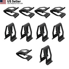 Augeny 10PCS Metal Dashboard Trim Clips Universal Car Console Dash Retainer Set picture