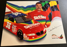1997 Derrike Cope #36 Skittles Pontiac Grand Prix - NASCAR Hero Card Handout picture