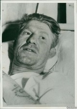 1934 Photo Sid Meyers Rescued After Being Trapped In Underwater Pipe Rescues 5x7 picture