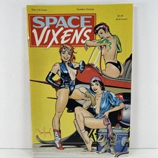 Space Vixens #16 1989 3-D Zone Comic Book w/ Original 3-D Glasses picture