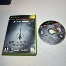 Star Wars: Jedi Knight -- Jedi Academy (Microsoft Xbox, 2003) Tested No Manual picture