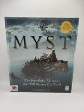 MYST CD-ROM for Windows 3.1 & Win 95 Big Box PC Game 1990s Brand New, Sealed picture