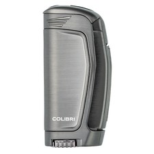 Colibri Cigar Lighter E3 Triple Jet Lighter Gunmetal picture