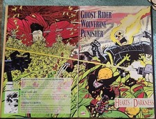 GHOST RIDER/WOLVERINE/PUNISHER HEARTS OF DARKNESS #1 (Marvel, 1991) Prestige picture