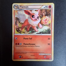 44/95 Flareon NM Uncommon Call Of Legends Pokemon TCG Card 2011 picture