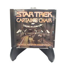 Star Trek Captains Chair 1999 CD-ROM The Virtual Tour of Five Starship Bridges picture