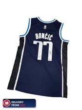 Blue Luka Doncic #77 MAUS Hand Signed Autographed Jersey BECKETT COA picture