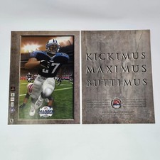 Madden NFL 2001 PS1 N64 PC GameBoy Color Kickimus Print Ad/Poster Promo Art picture