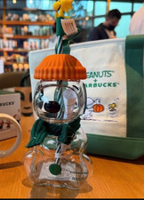 HOT Deal 2026 Starbucks x Peanuts Snoopy Limited Edition Glass Cup 2026 picture