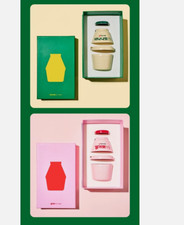 Banana Milk Korea Tableware Set 5pcs BPA-Free Oven & Microwave Safe Ceramic NEW picture