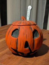 Mondo Halloween 1978 The Shape Tiki Mug flat orange signed by John Carpenter picture