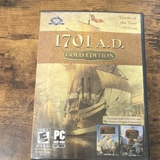 Ubisoft Anno 1701 A.D. Gold Edition + Expansion Pack PC NTSC 2008 E10+ RTS picture