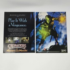 Crusaders of Might and Magic PS1 PC Vengeance Print Ad/Poster Official Promo picture
