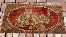 Vintage Kitty Cats Wallhanging Tapestry 44