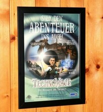 2000 Technomage Video game PS1 Old Vintage Promo Poster / Ad Art Framed picture