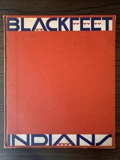 1935 Vintage Native American Book, “Blackfeet Indians” By Frank B. Linderman picture